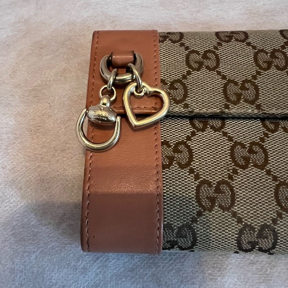 Gucci Canvas Guccisima Continental Wallet - Pink and Tan
PREOWNED/USED - Picture 2 of 7